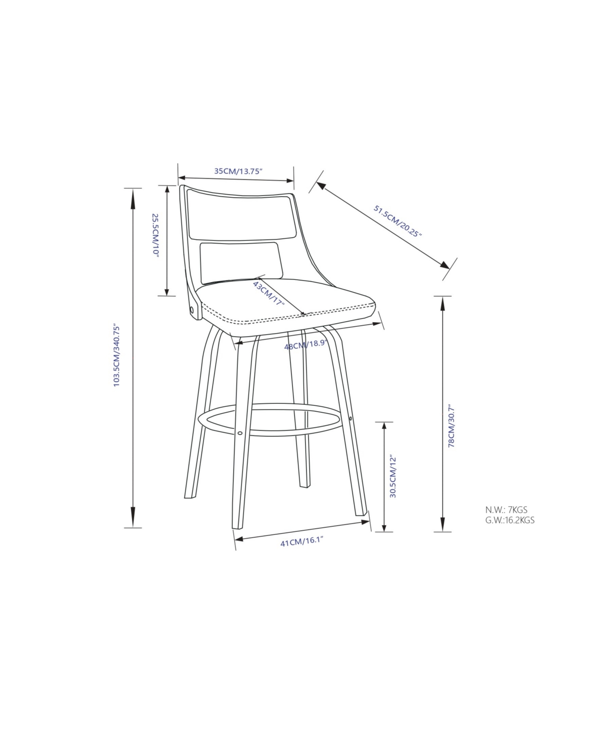 Simpli Home Dallyn Swivel Bar Stool (set Of 2) In Cream Pu Leather In Cream