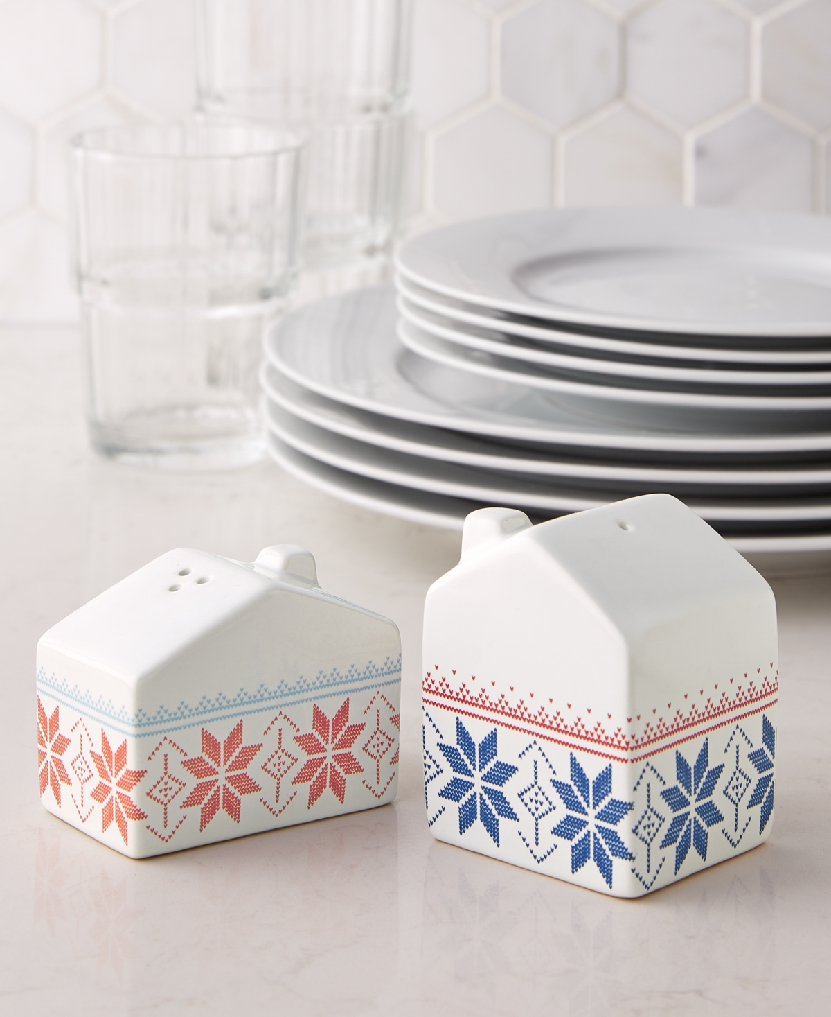 The Cellar Holiday Salt & Pepper Shaker 2-Pc. Set, Created for Macy's