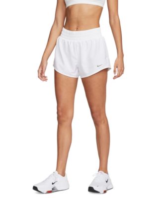 Women's One Dri-FIT Mid-Rise Brief-Lined Shorts