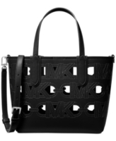 Michael Michael Eliza Extra Small East West Open Tote - Black