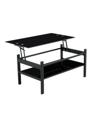 2-Layer Glass Coffee Table