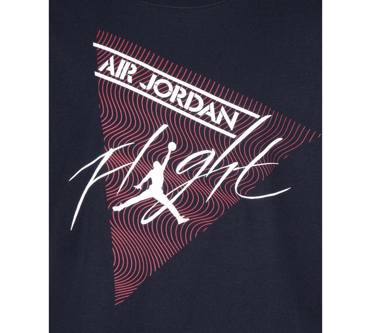 Shop Macy's Jordan Big Boys Seasonal Core Logo Graphic Short Sleeve T-shirt In Black
