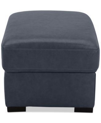 Radley 32"  Leather Ottoman
