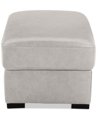 Radley 32"  Leather Ottoman