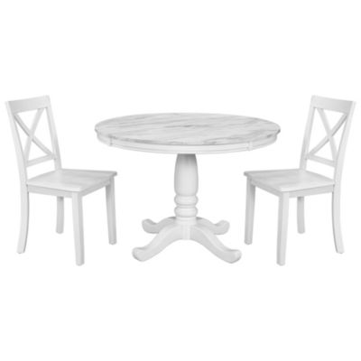 5-Piece Solid Wood Dining Set