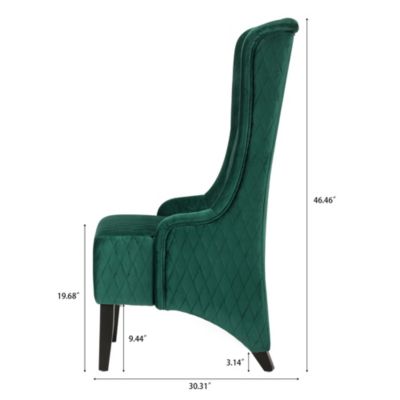 Streamdale 23" Wide Wing Back Chair, Side Chair For Living Room