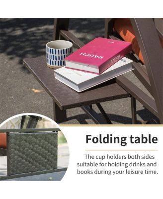 Streamdale Adjustable Canopy Hammock Swing with Solar Light & Cushions