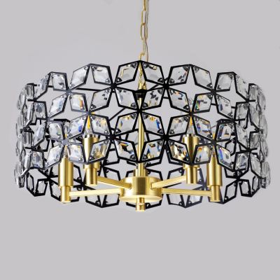 Streamdale Crystal Chandelier Luxury Living Room Lighting