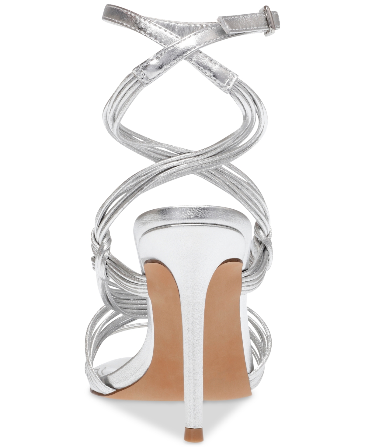 Steve Madden Women's Lele Ankle-Wrap Stiletto Dress Sandals