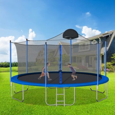 Streamdale 14FT Trampoline With Board+Metal