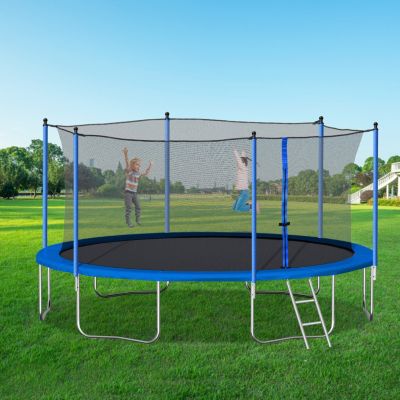 Streamdale 14FT Trampoline (Steel Tube, Ladder)