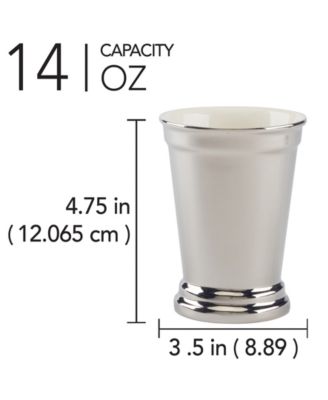 Derby Day at the Races Set of 4 Silver Plated Mint Julep Cup