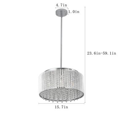 Crystal Chandelier Round Luxury Lamp