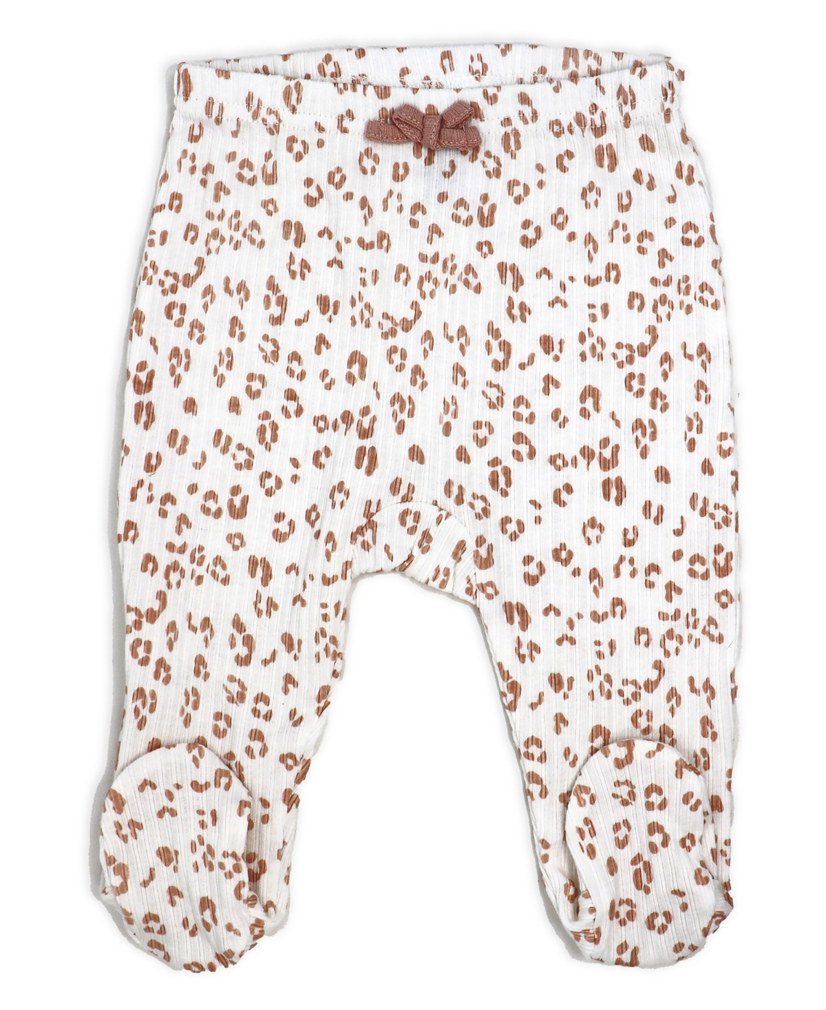 Baby Mode Baby Girls Take Me Home 3 Piece Layette Set,Leopard - Mauve
