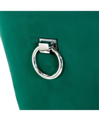 Velvet Upholstered Tufted Dining Chairs Set of 4