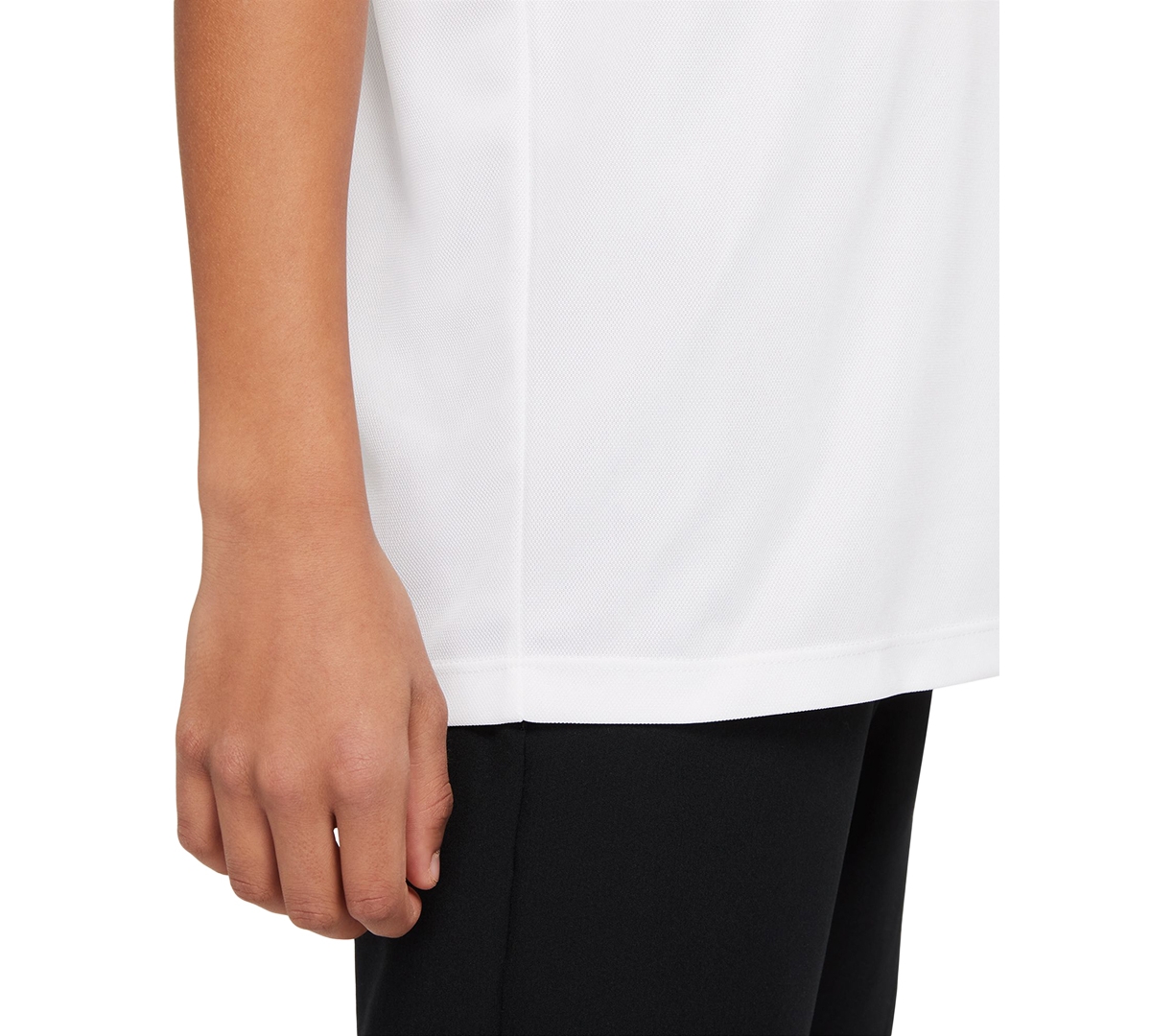 Nike Big Boys Dri-fit Victory Golf Polo Shirt -black
