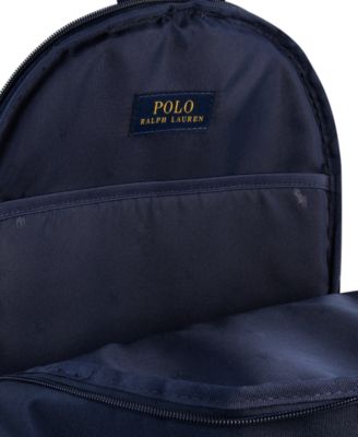 Kids Polo Bear Canvas Backpack