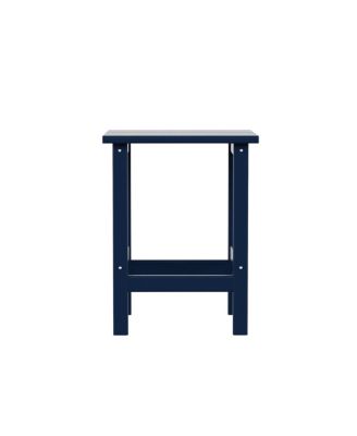 All-Weather Outdoor Patio Poly Adirondack Side Table