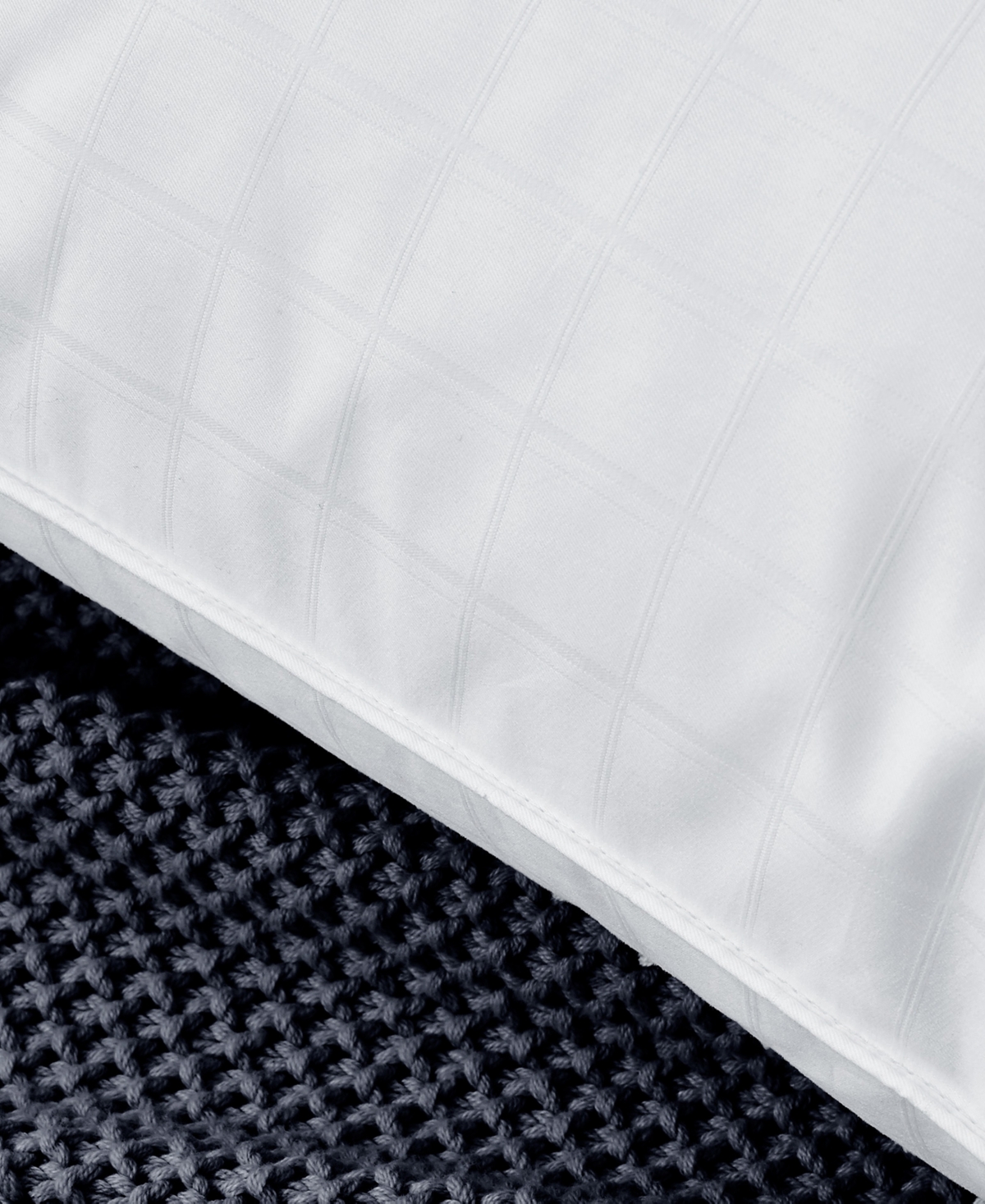 Unikome Medium Firm Goose Down Feather Pillow, Queen In White
