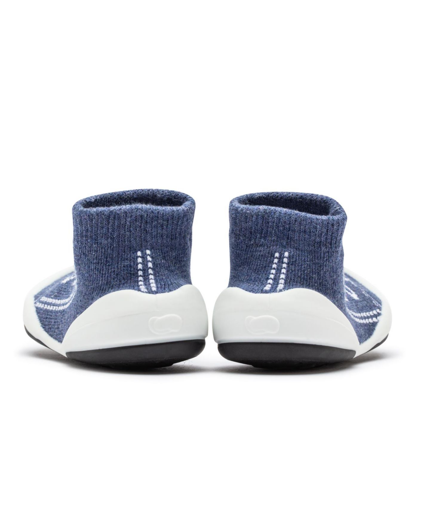 Детские кроссовки Komuello Infant Girl Boy First Walk Sock Shoes Sneakers - Denim Blue, цвет: Синий — фото 9
