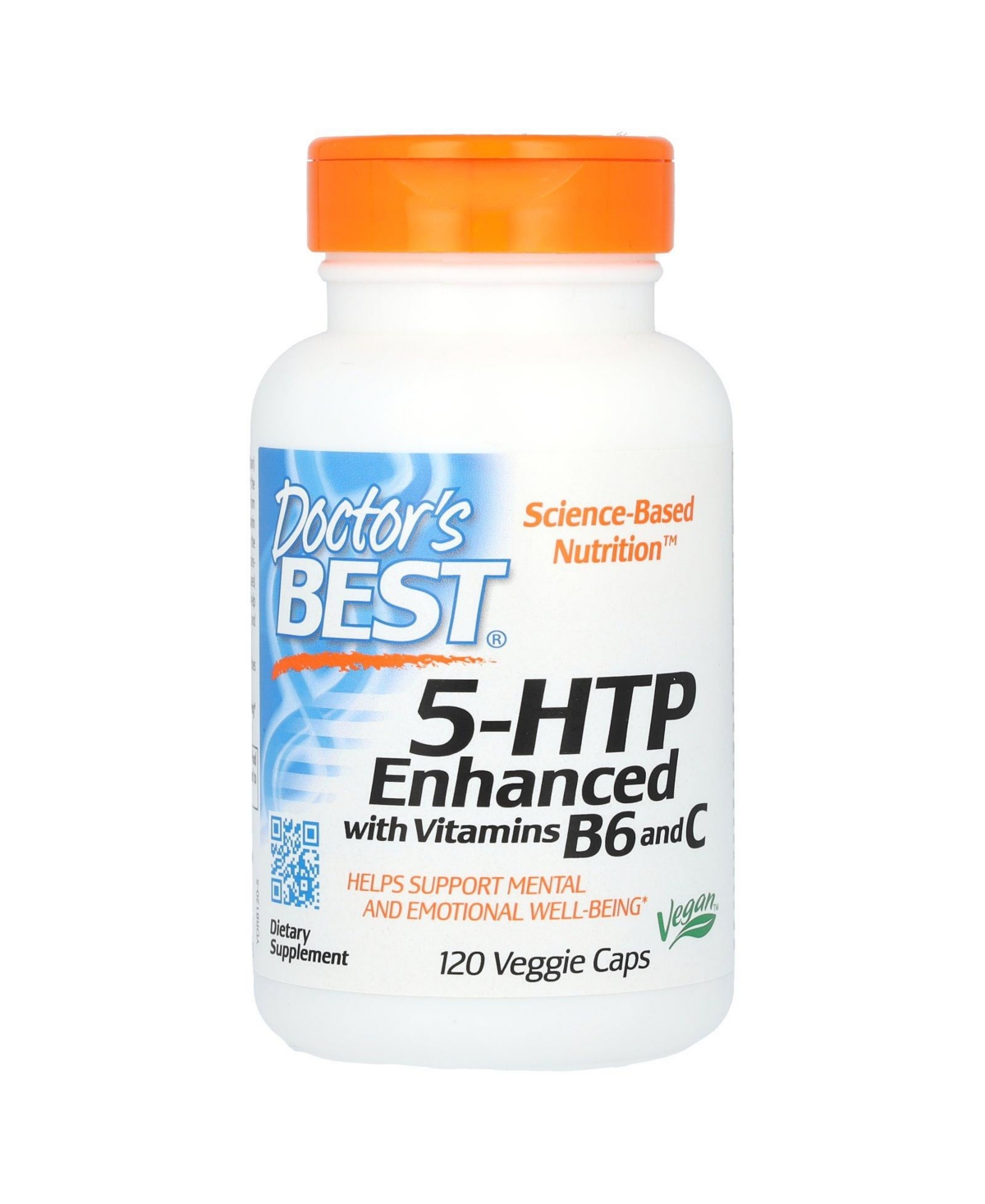 5-htp Enhanced with Vitamins B6 & C - 120 Veggie Caps - Assorted Pre-pack (See Table