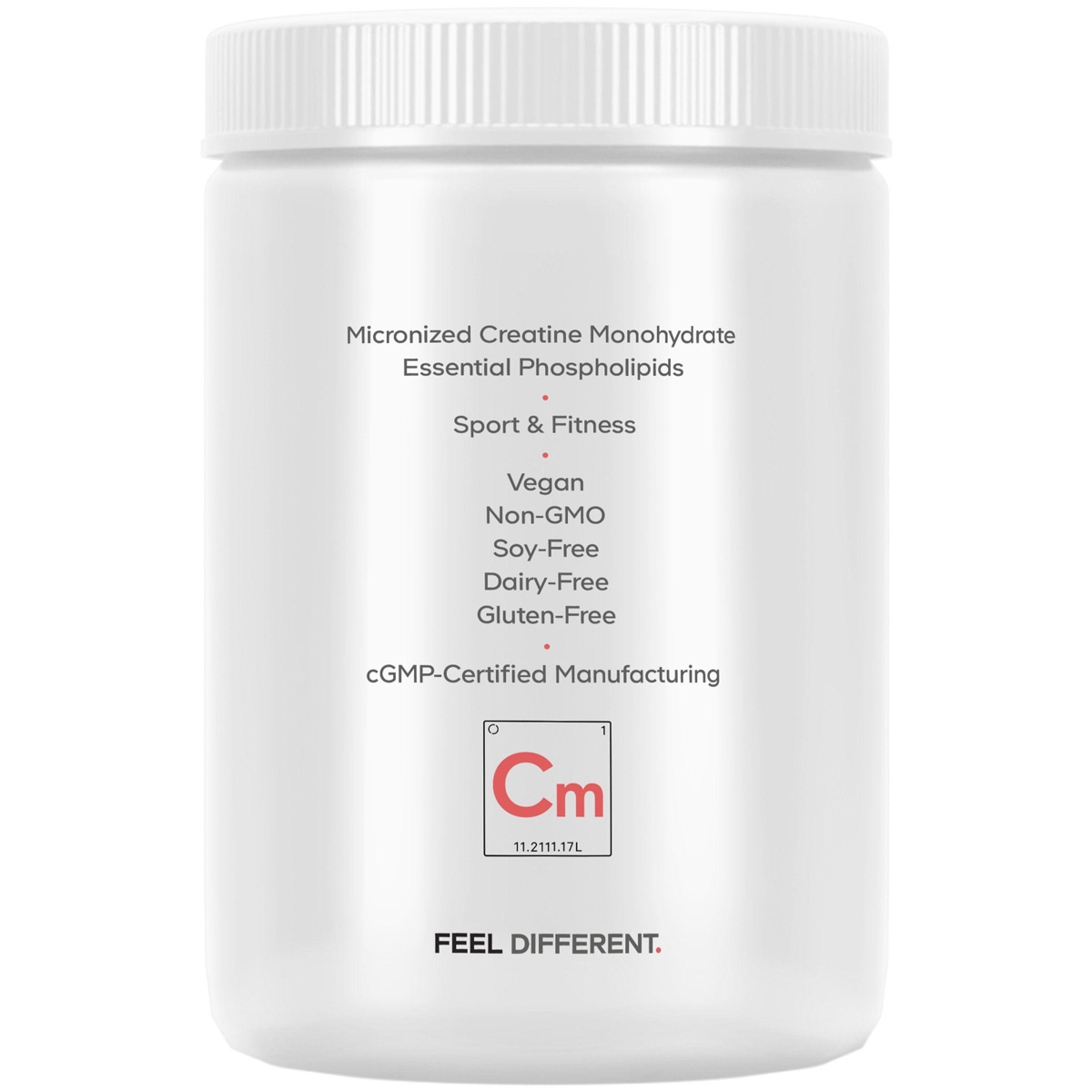 Codeage Liposomal Creatine Powder Supplement - 3-Month Supply - 5000mg Creatine Monohydrate Pre Workout & Post Workouts - Unflavored Creatine, Pure Cr
