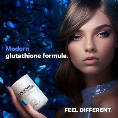 Liposomal Glutathione 1000 mg Supplement, High-Potency Reduced Glutathione - Liposomal Delivery - L-Glutathione - Phospholipids, 60 Capsules