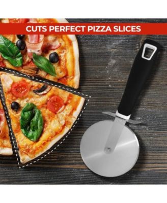 Stainless Steel Pizza Cutter Wheel with Comfortable Grip
