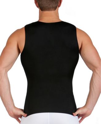 Men's Power Mesh Compression Sleeveless V-Neck Shirt