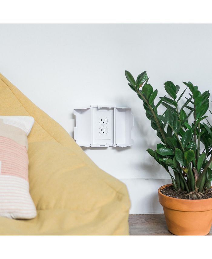 Jool Baby Toddler Electrical Outlet Cover Box for Baby Safety, Duplex & Decorator Electrical