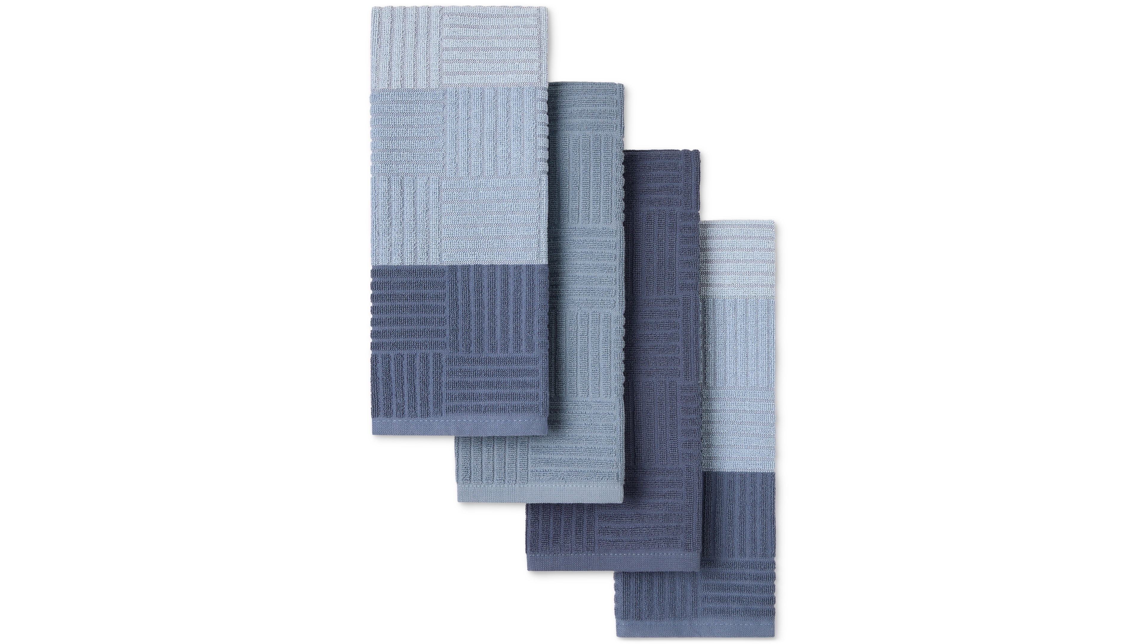 Town & Country Living Basics Basketweave Kitchen Towel, Set of 4