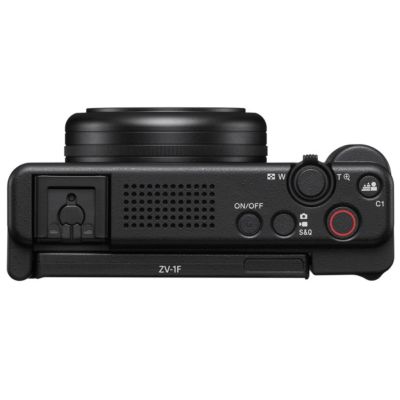 ZV-1F Vlogging Camera, Black