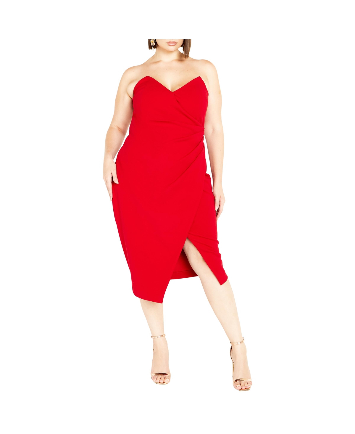 Women's Luisa Dress - Love red