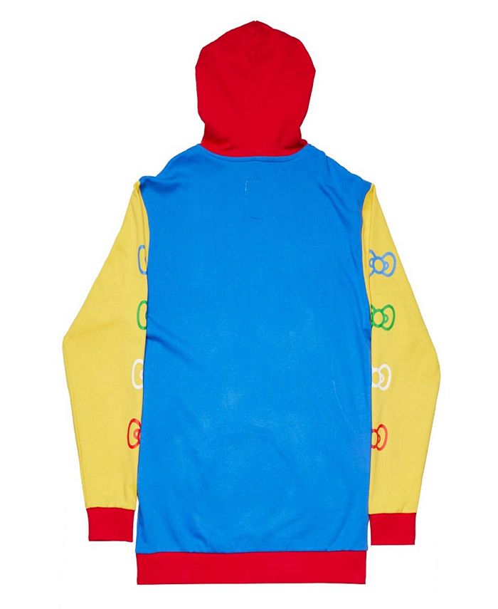 Loungefly Unisex Blue/Yellow Hello Kitty 50th Anniversary ColorBlock