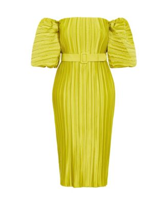 Plus Size Krista Pleat Dress