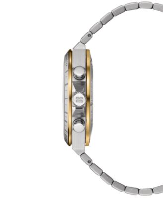 Men's Swiss Chronograph DS-7 Two-Tone Stainless Steel Bracelet Watch 41mm