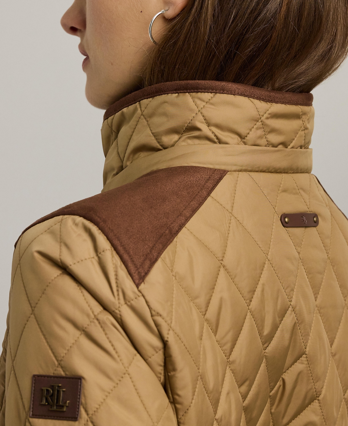 Lauren Ralph Lauren Women's Hooded Anorak Quilted Coat
