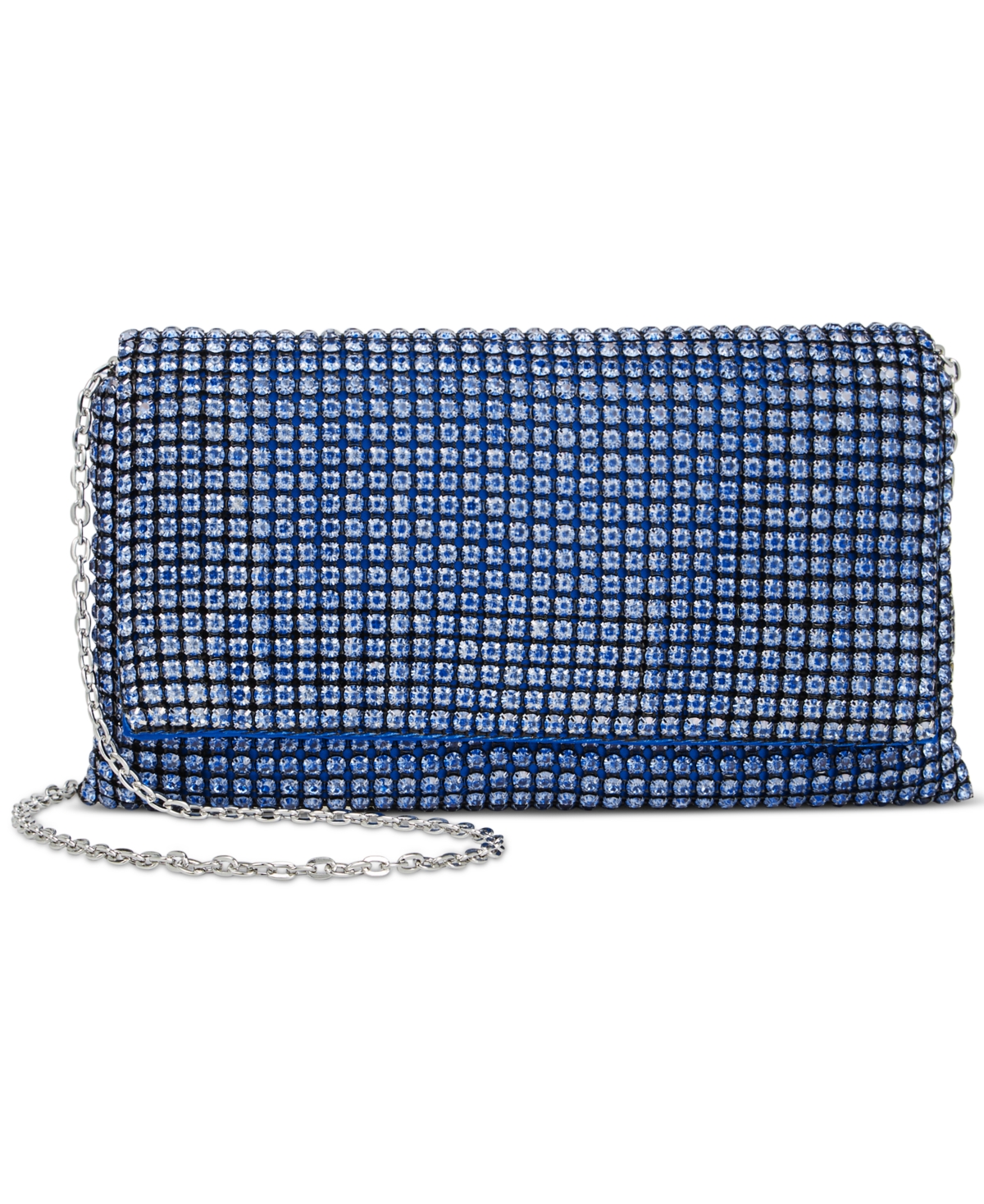 Shop Inc International Concepts Prudence Small Diamond Mesh Crossbody, Created For Macy's In Warm Ocean