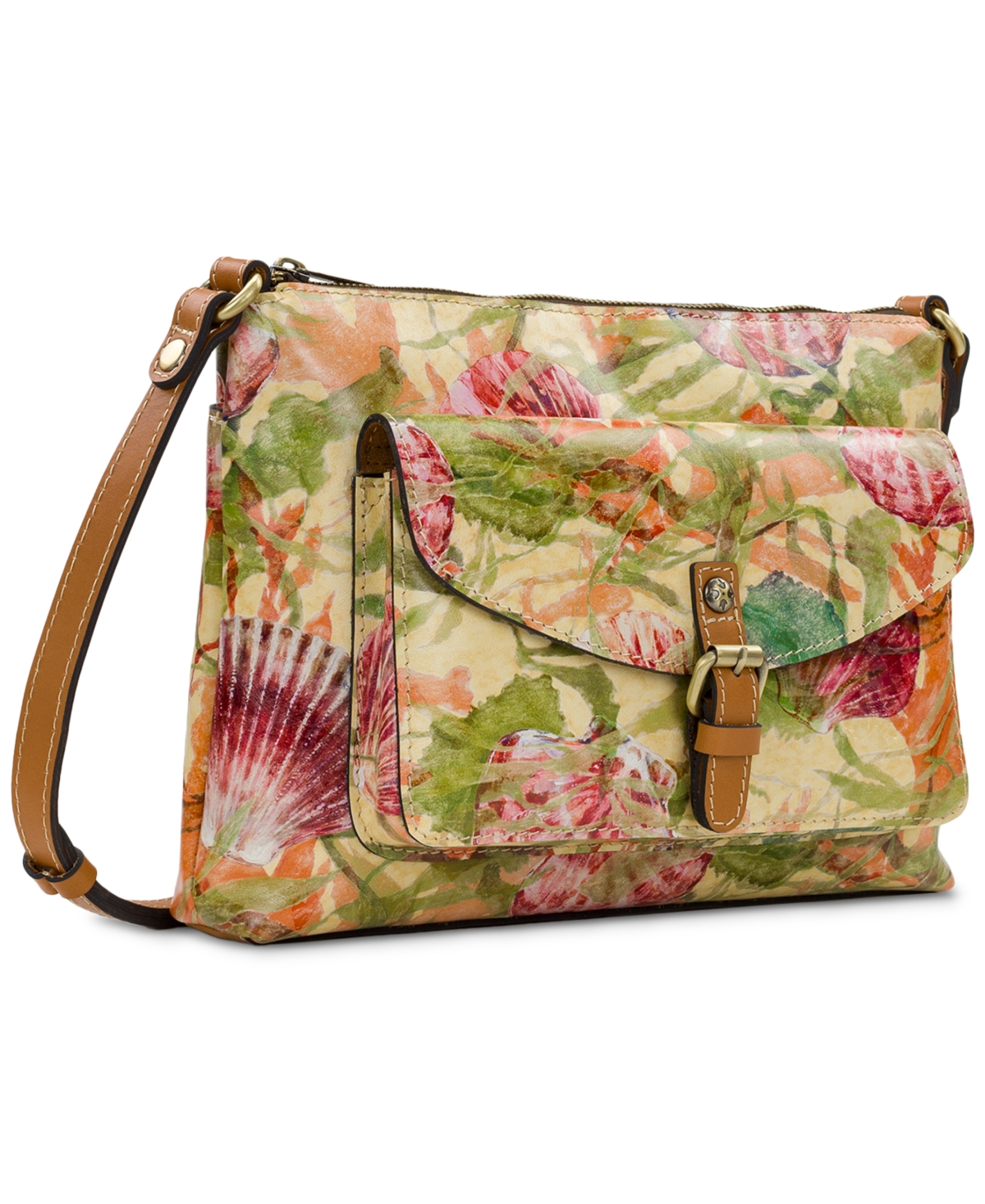Patricia Nash Kirby East West Leather Crossbody, Created for Macy's