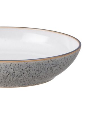  Studio Grey/White Pasta Bowls, Set of 4