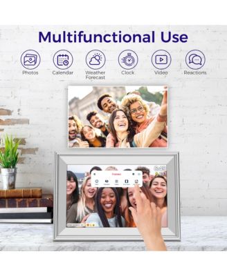 10.1" WiFi Frameo Digital Picture Frame - 32GB Built in Storage