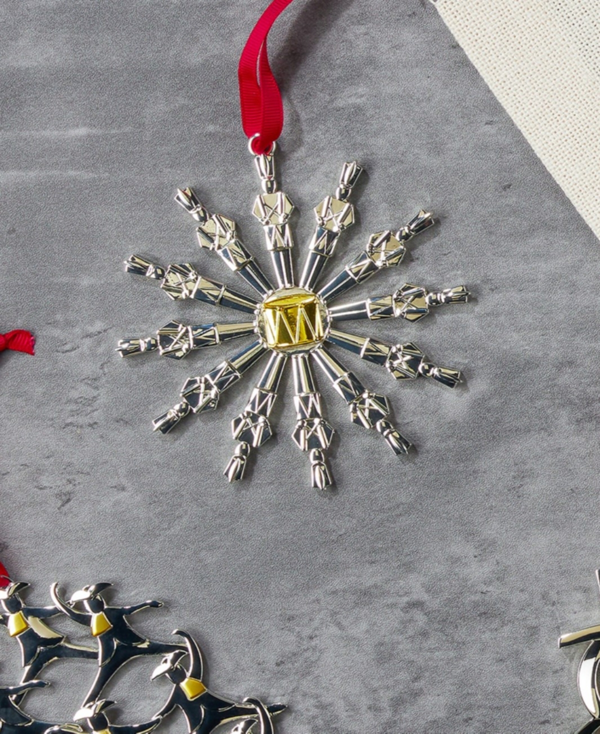 Nambe 12 Days Of Christmas Drummer Holiday Ornament In Silver