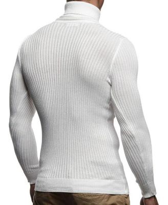 Men's Turtleneck Sweater Slim Fit Polo Neck Longsleeve | Turtleneck Sweater Long Sleeve for Men