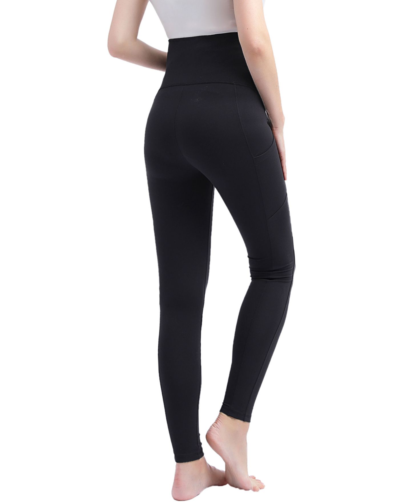Женские леггинсы kimi + kai Maternity Essential Stretch Pocket, цвет: Чёрный — фото 2