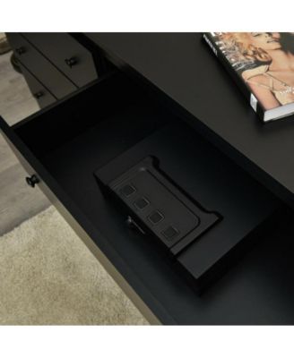 Quick-Access Firearm Safety Device with Keypad and Key