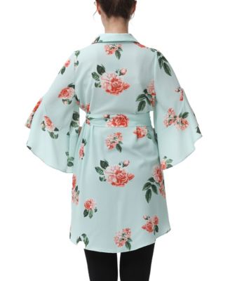 Maternity Belted Nursing Shirt