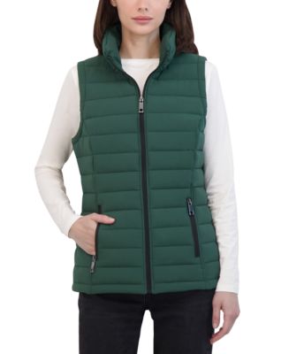 トップス amiur stand collar long vest Amiur（エミレ）の「stand collar long vest（ベスト）」 - WEAR