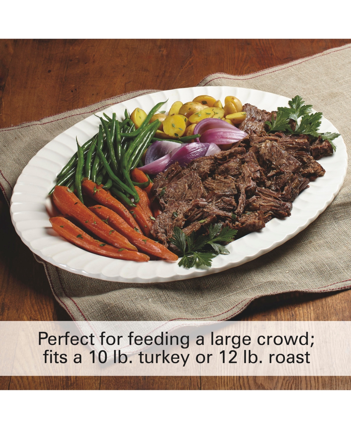 Hamilton Beach 10 Quart Slow Cooker In Silver