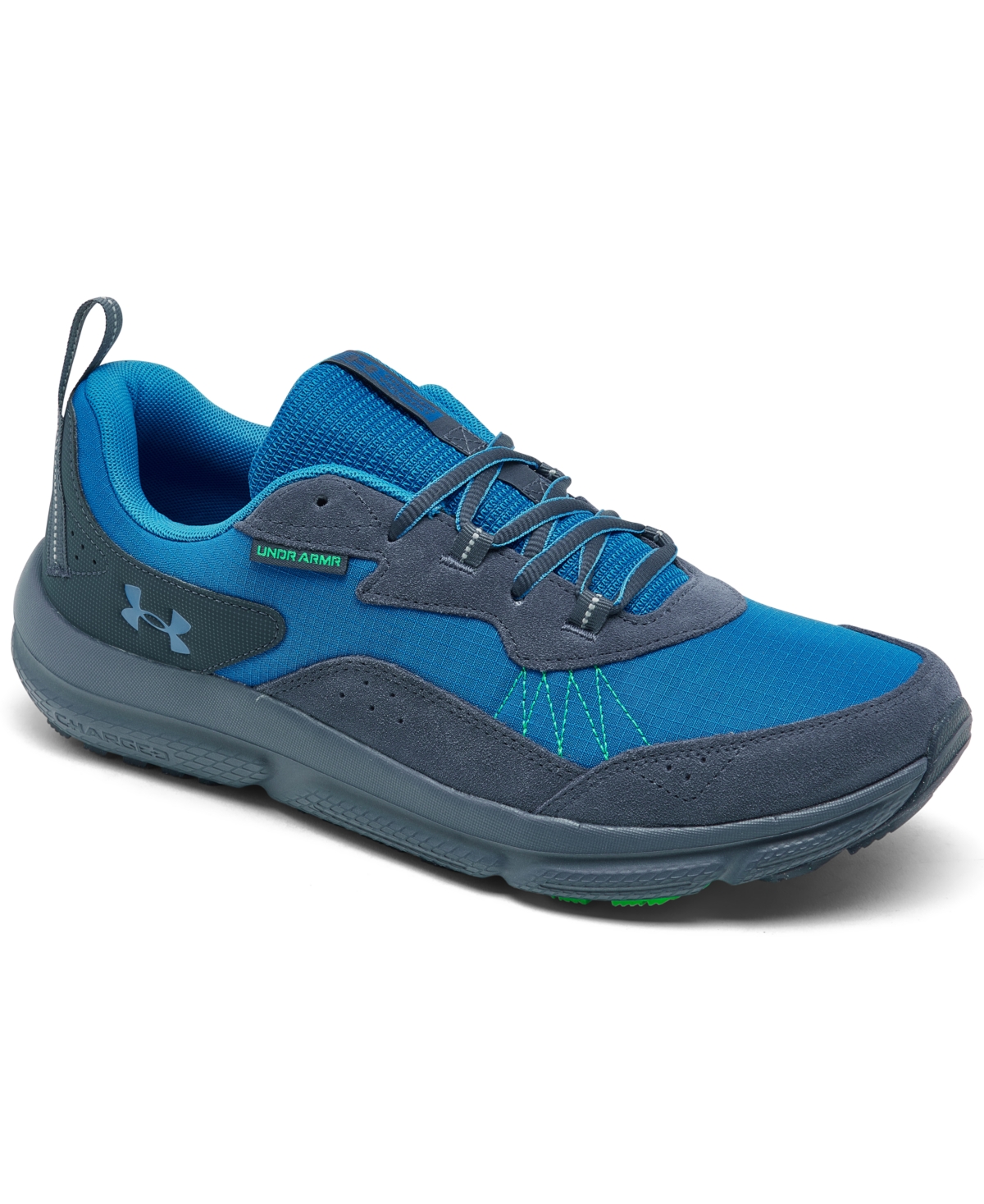 Under Armour Men's Charged Verssert 2 Running Sneakers From Finish Line In Photon Blue,grey