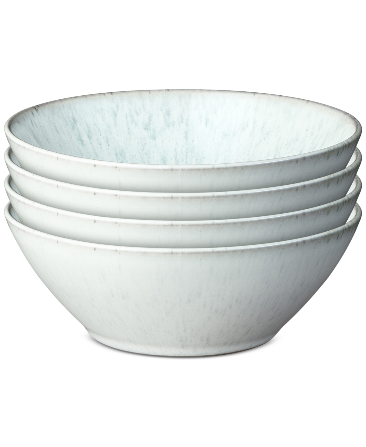 Kiln Collection Stoneware Cereal Bowls, Set Of 4 - Blue